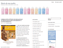 Tablet Screenshot of diariodeunamadre.com